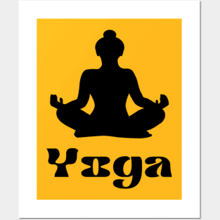 Yoga Posters and Art